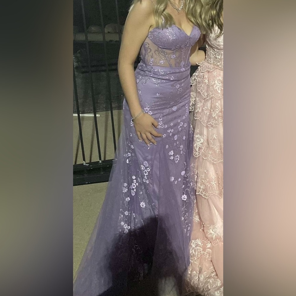 Purple Prom Dress